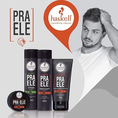 Haskell Shampoo Cabelo E Barba Pra Ele 250 Ml