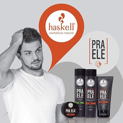 Haskell Shampoo Cabelo E Barba Pra Ele 250 Ml