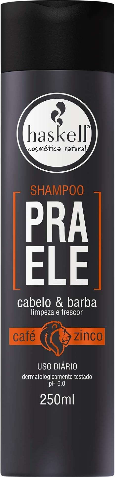 Haskell Shampoo Cabelo E Barba Pra Ele 250 Ml