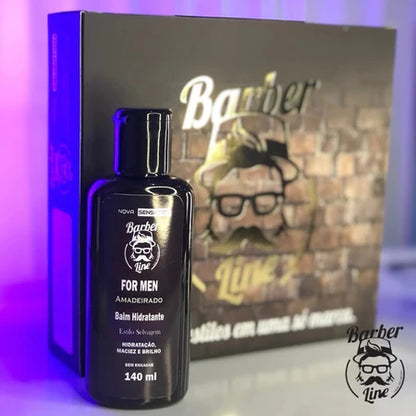 Kit Barba Balm, Óleo, Shampoo, Colônia e Pasta Modeladora